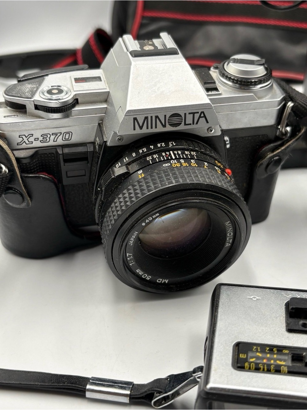 Vintage Camera Lot Minolta Canon Kodak Instamatic 60 Lenses Flash Case - Picture 3 of 10